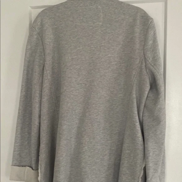 Frank & Eileen Belfast Gray Triple fleece Pea Coat Double-Breasted - Picture 7 of 7